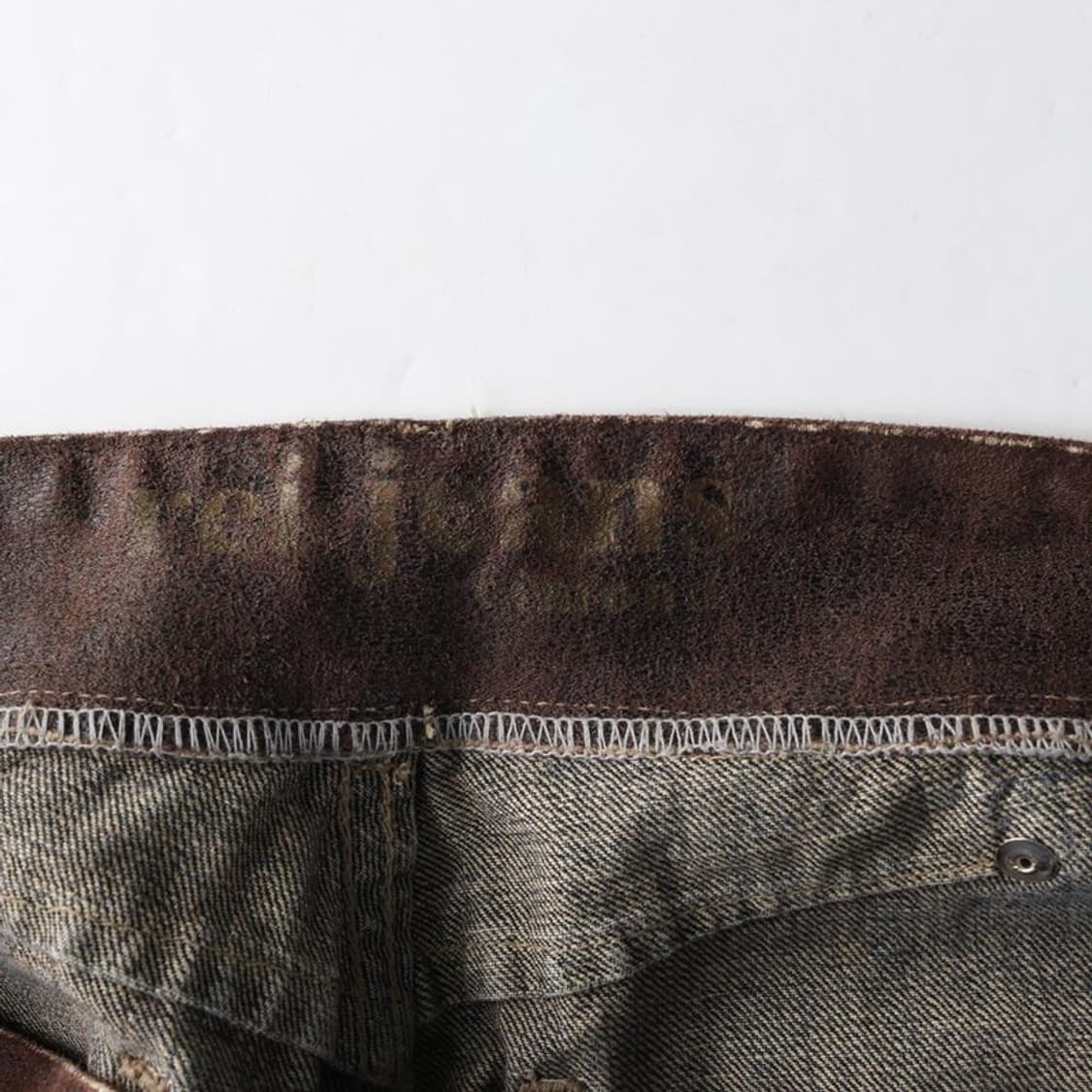 REI JEANS 빈티지 가죽팬츠 32 상품이미지6