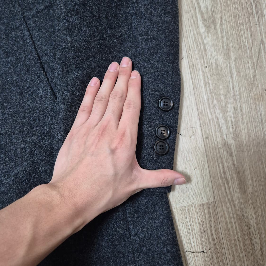 지이크 스트레치 모직 양가죽 블레이저 정장자켓 상품이미지4