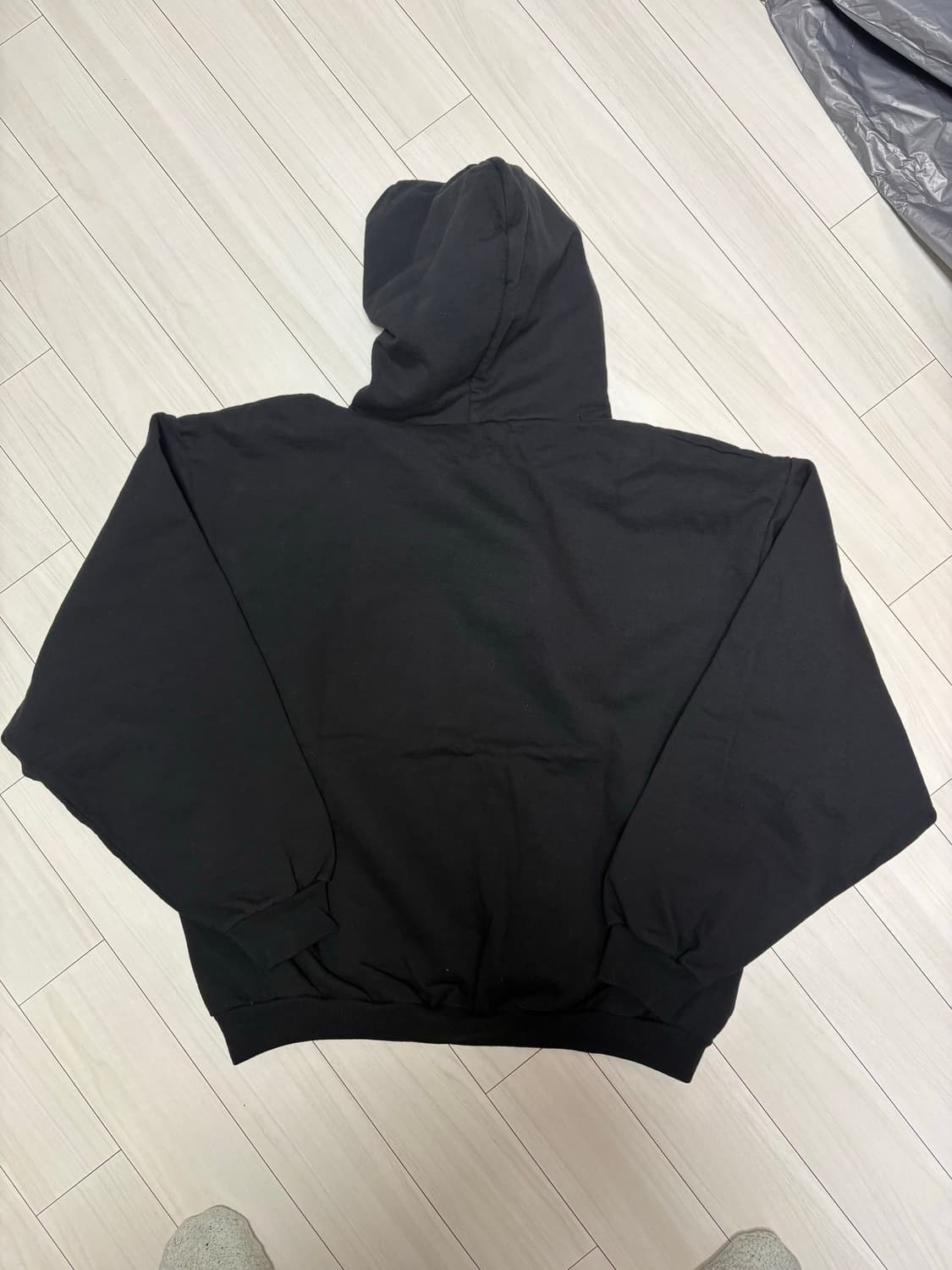 칸예 YZY 이지 고샤 블랙 후드티/ 사이즈1 상품이미지2