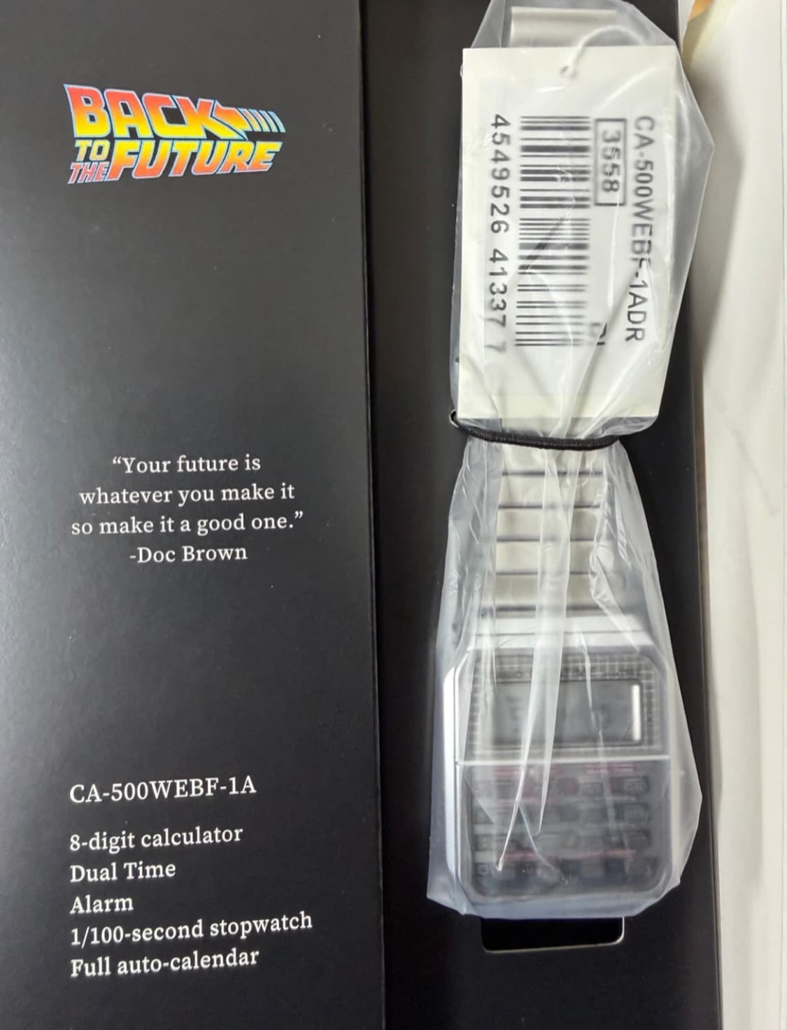 카시오 백 투 더 퓨처 상품이미지1