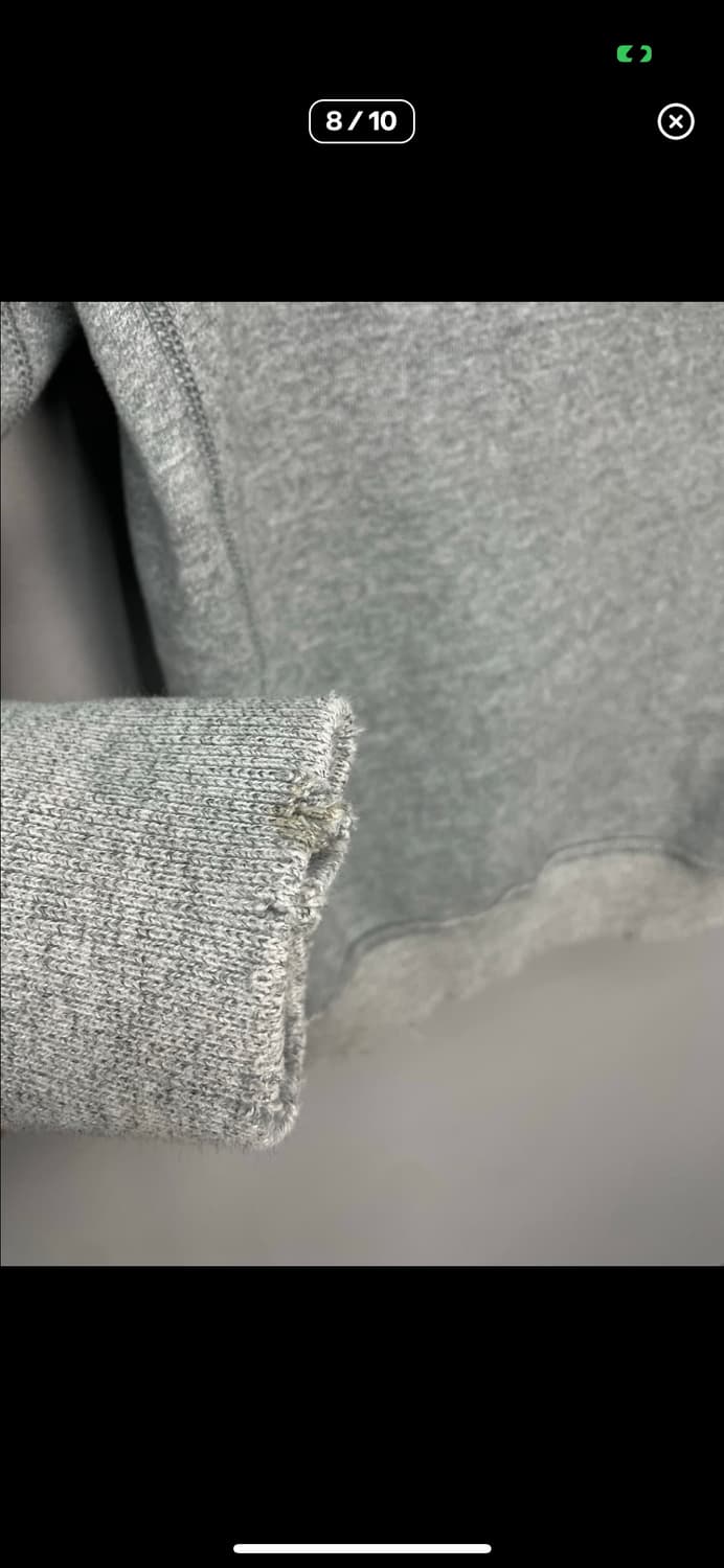 아베크롬비 그레이 92패치 후드집업 A3311 상품이미지8