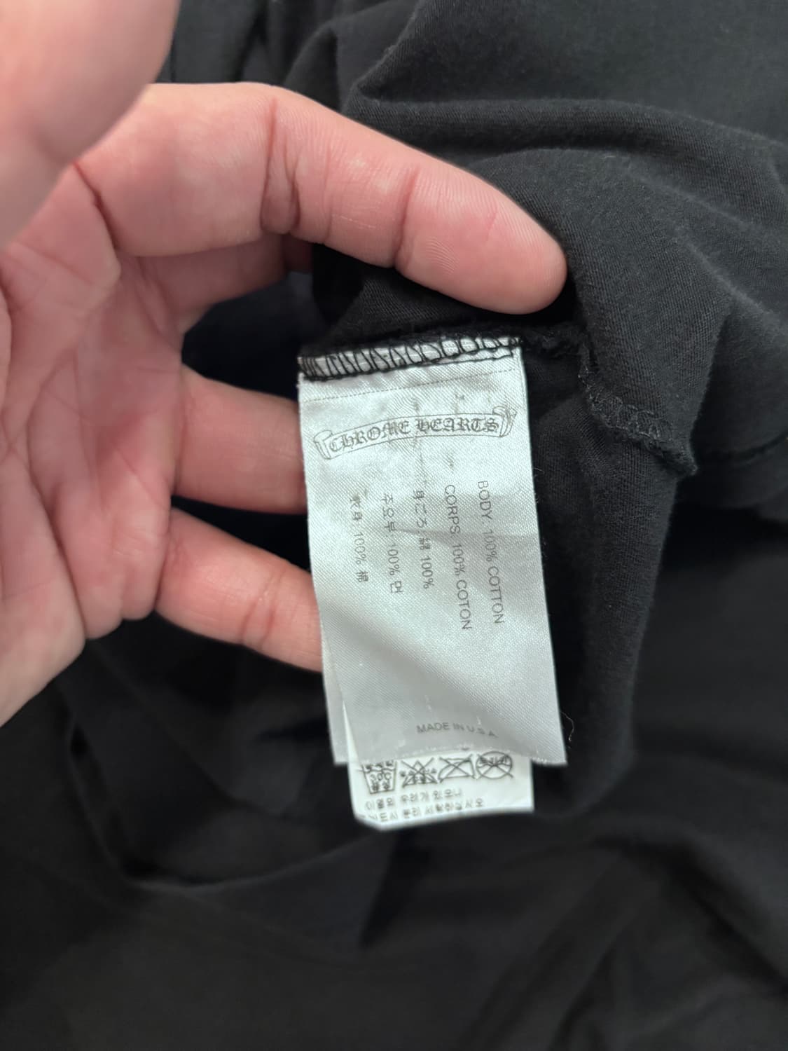 크롬하츠 넥로고 반팔 xl 상품이미지7