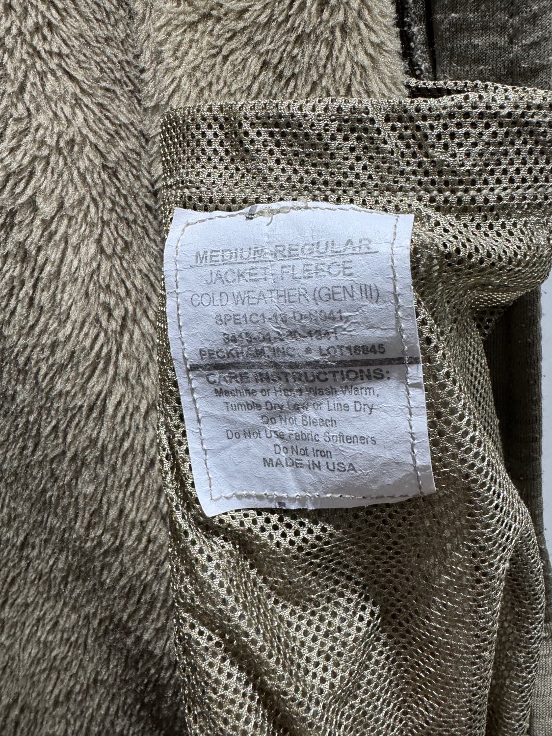 미군 젠3 후리스 집업 자켓 (m-r) 상품이미지5