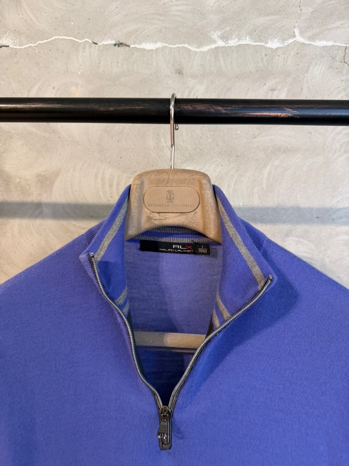 랄프로렌 RLX 짚업 니트 100 상품이미지3