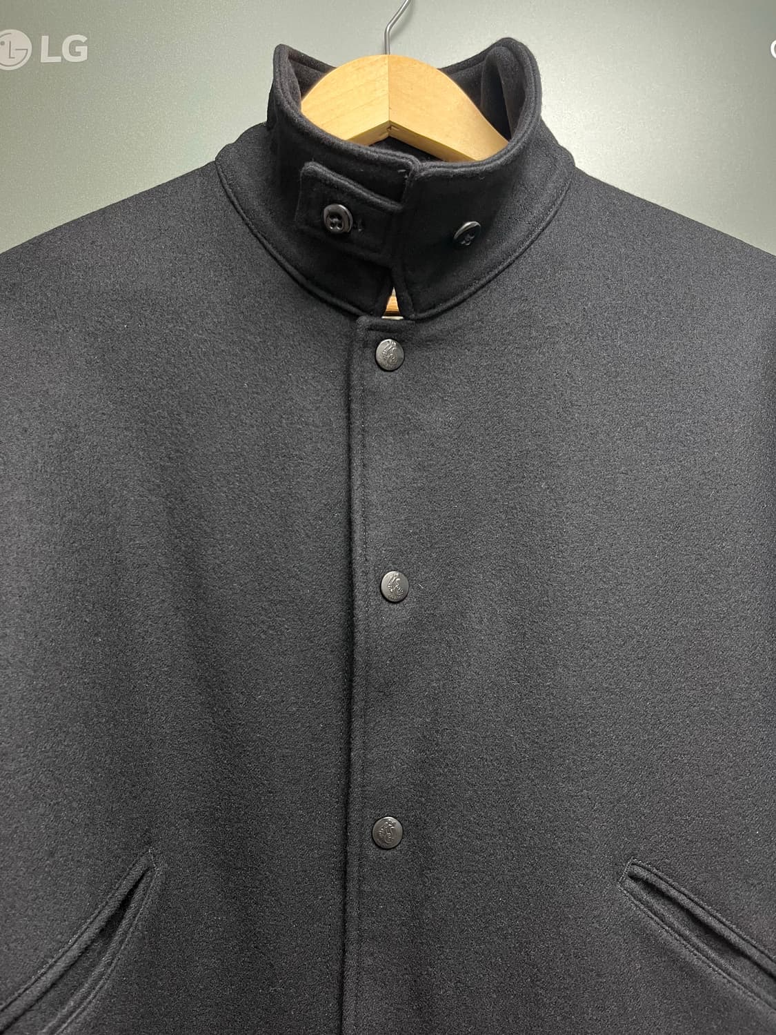 [38]캡틴선샤인 울 퀼팅 레이어드 코치자켓 블랙 상품이미지3