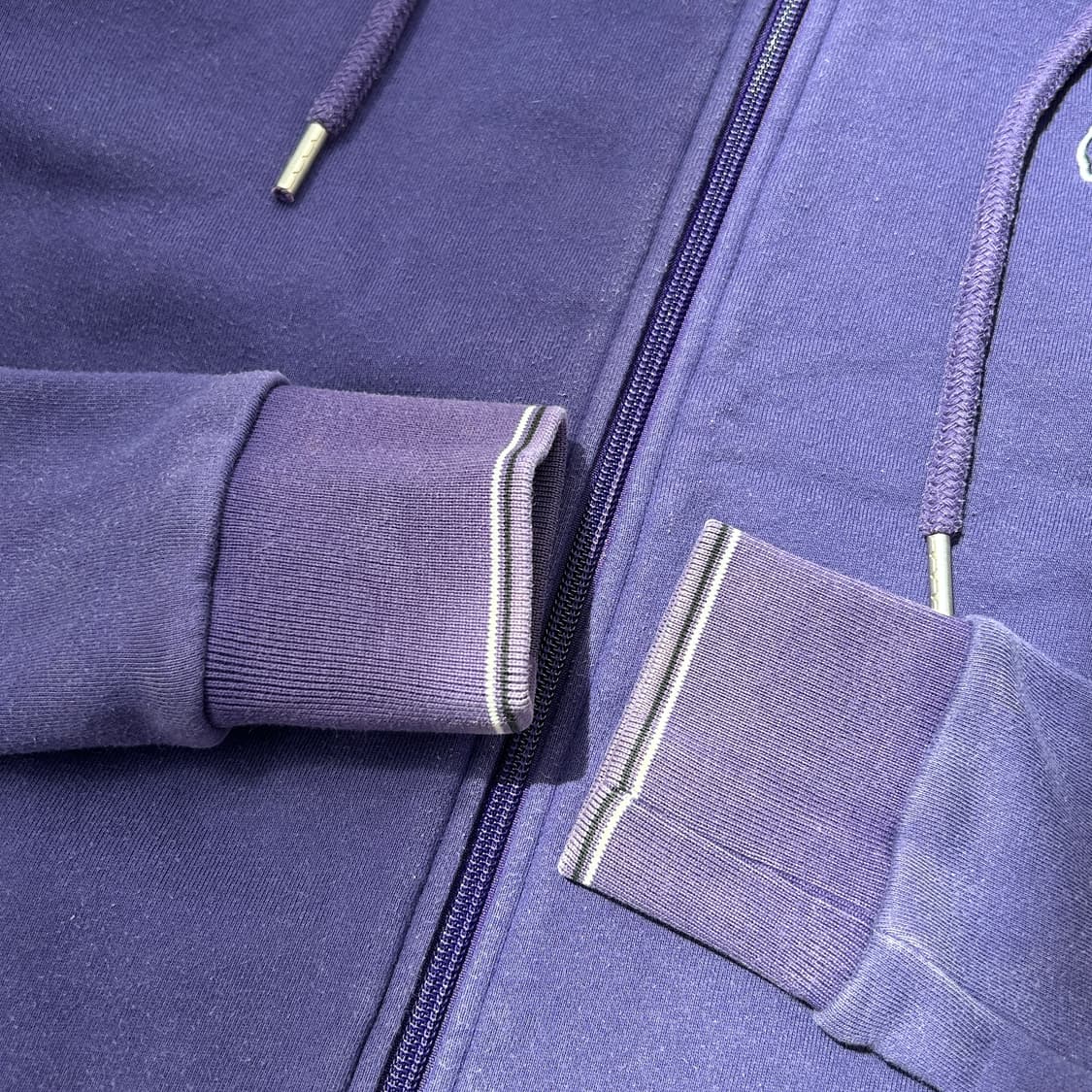 라코스테 퍼플 올드스쿨 후드집업 상품이미지5