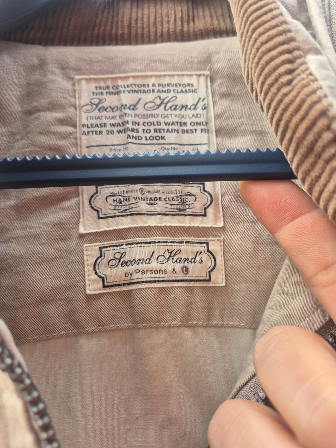 Second Hands by Parsons & L 남성 야상 자켓 상품이미지2