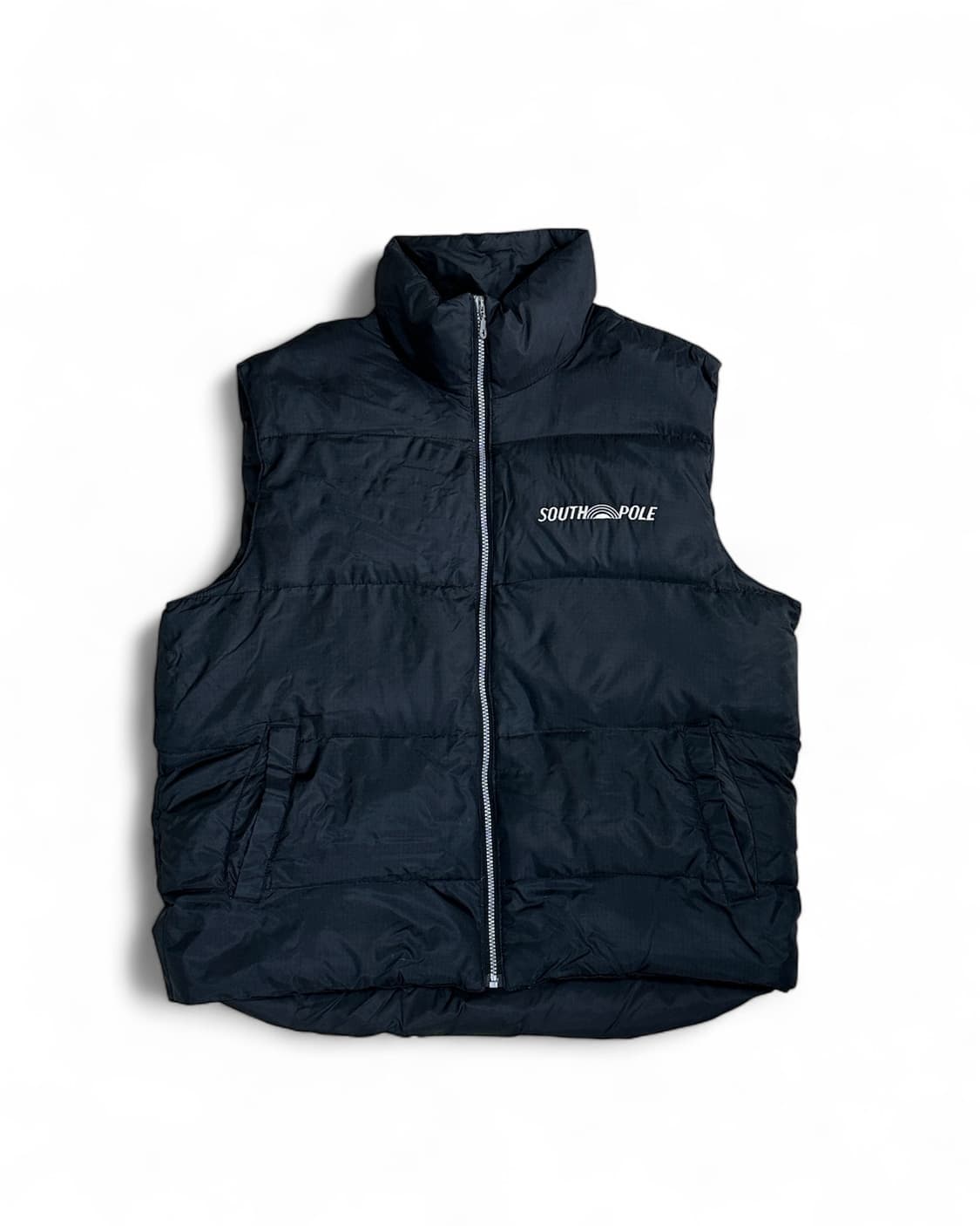 Southpole 사우스폴 블랙 푸퍼 조끼 패딩 상품이미지1