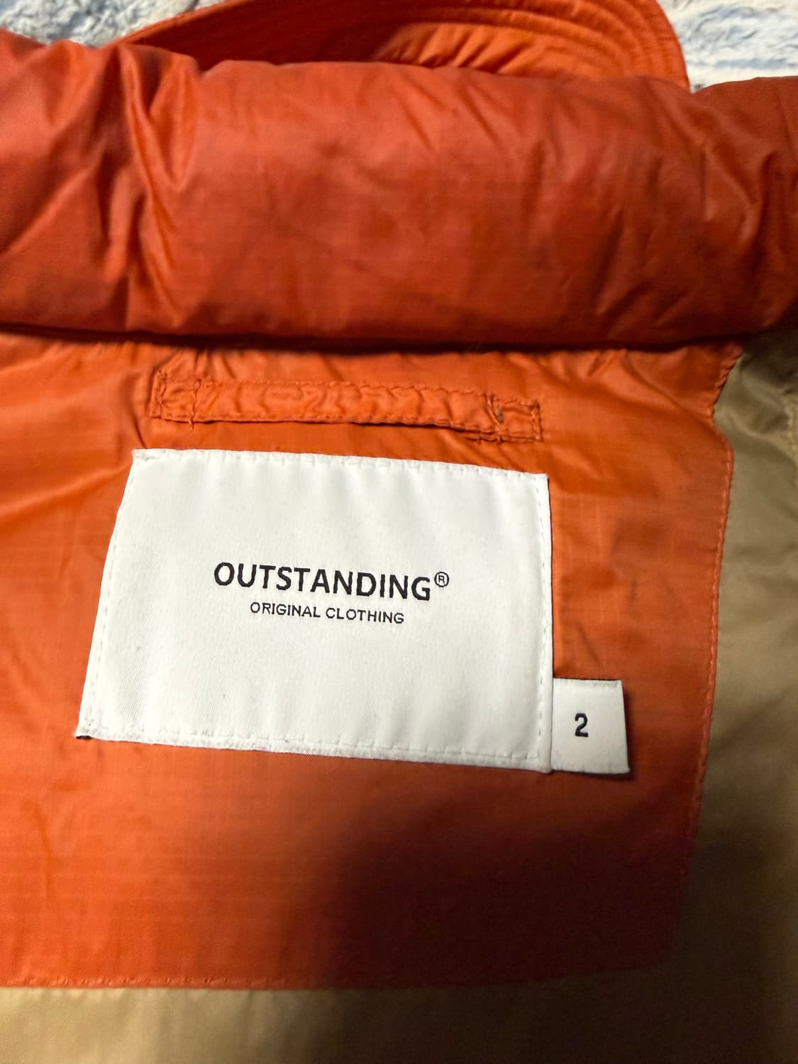 아웃스탠딩 카라코람 오렌지 패딩 2 상품이미지5