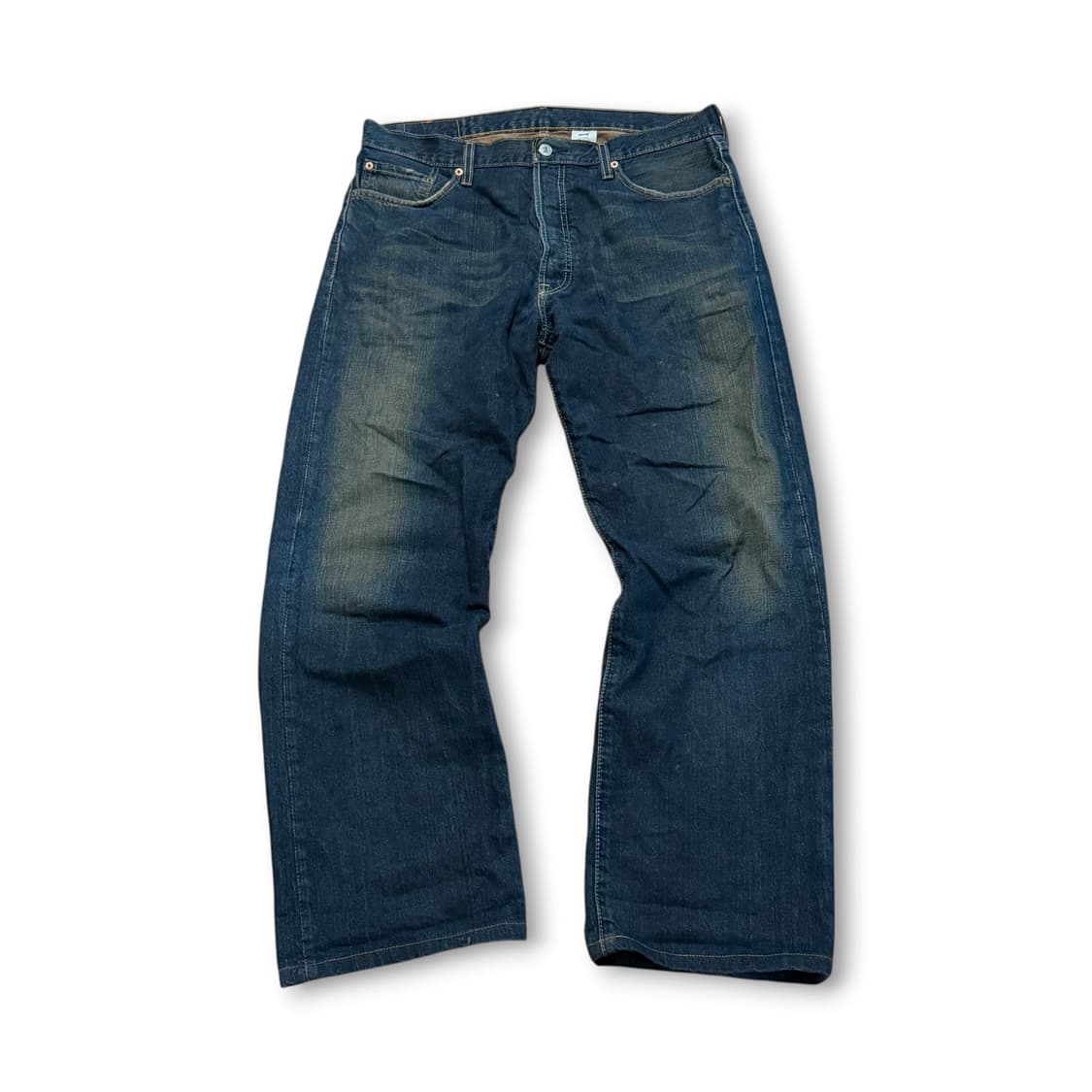 levi's 00's 콜롬비아 생산 워시드 데님팬츠 상품이미지1
