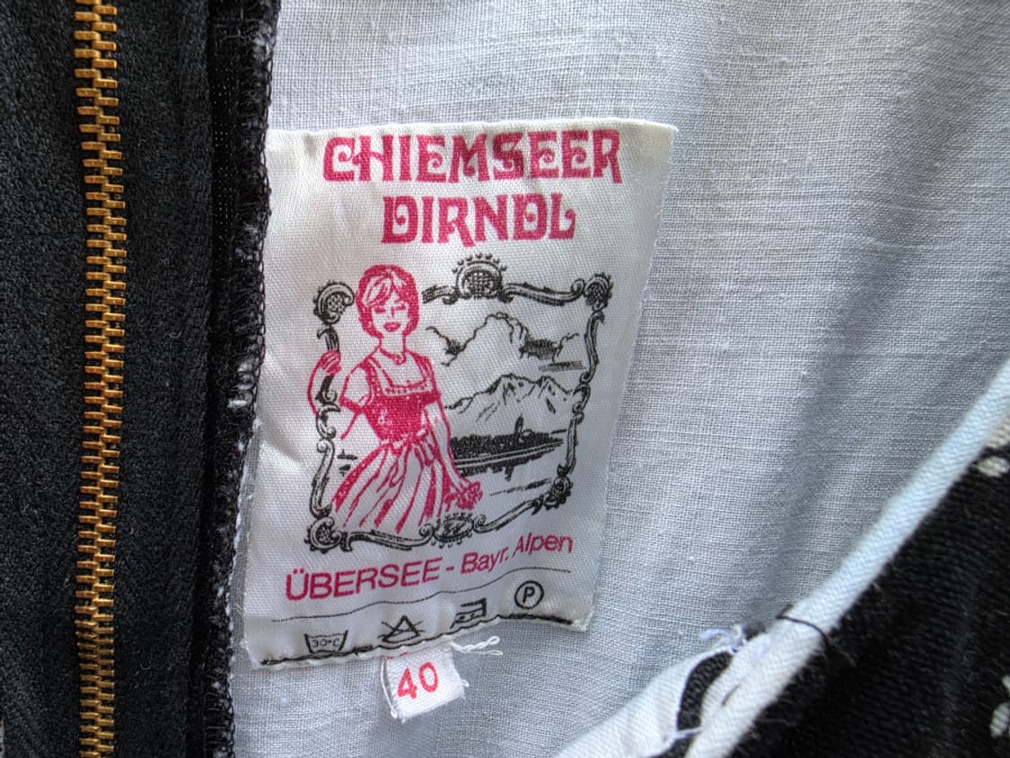 70s 빈티지 원피스 디른들 상품이미지4