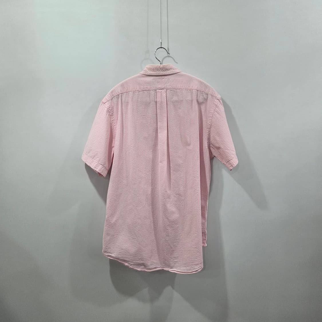 폴로랄프로렌 버튼다운 스트라이프 시어서커 반팔셔츠 L 상품이미지5