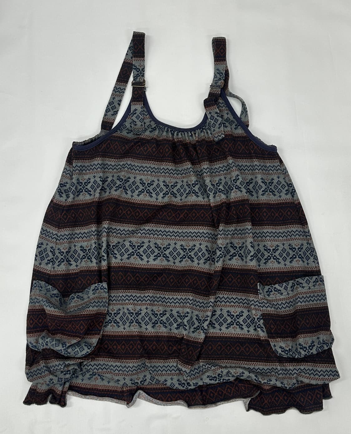 🪶하구미의 펌킨 에스닉 코디세트🪶 호박치마 그런지 레이어드 원피스 상품이미지9