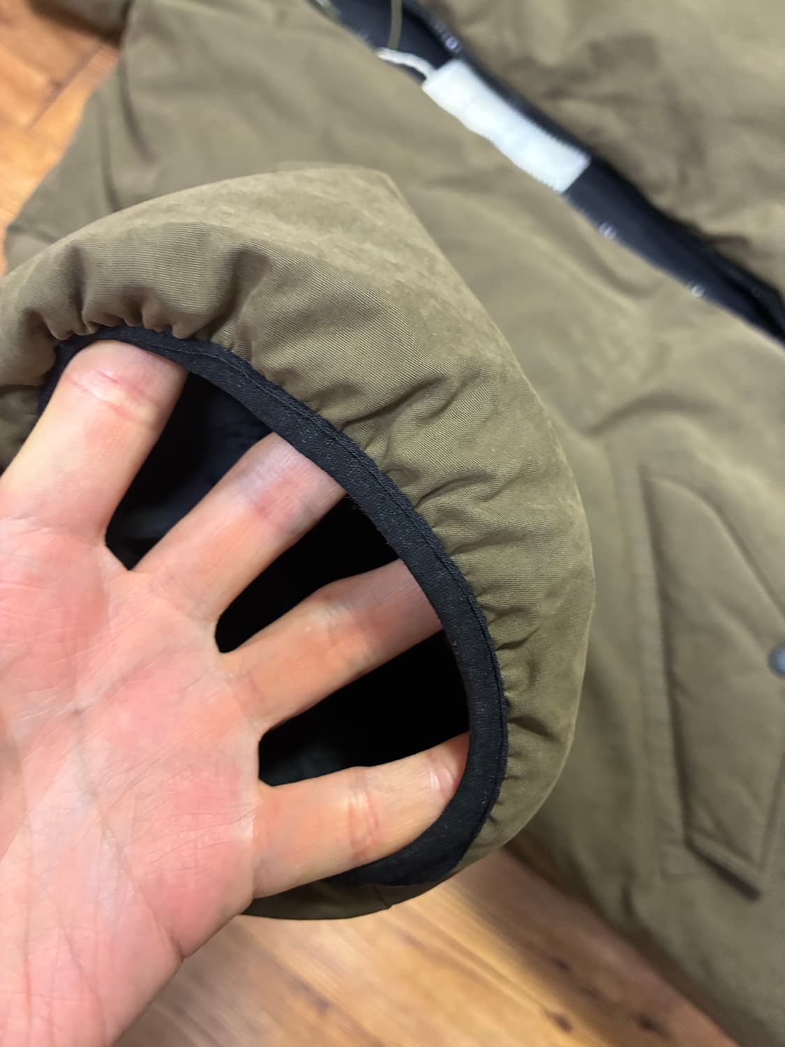 OUR LEGACY 아워레가시 올리브 왁스 리버시블 패딩 48사이즈 상품이미지6