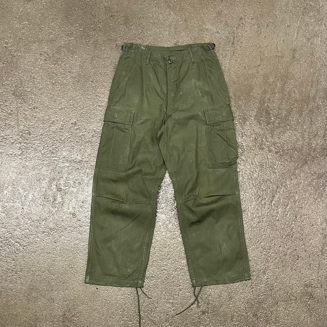 60s 오리지날 미군 정글퍼티그 팬츠 (~30) 상품이미지1