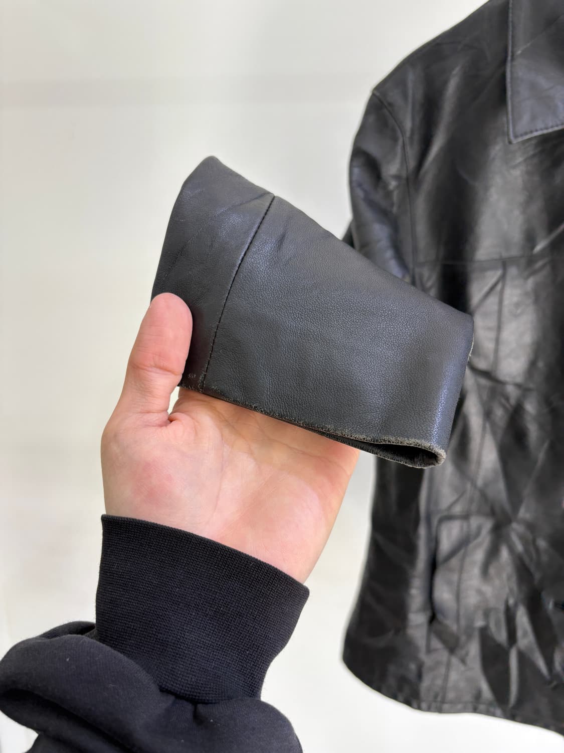 CROSS STYLE 레더자켓 상품이미지4