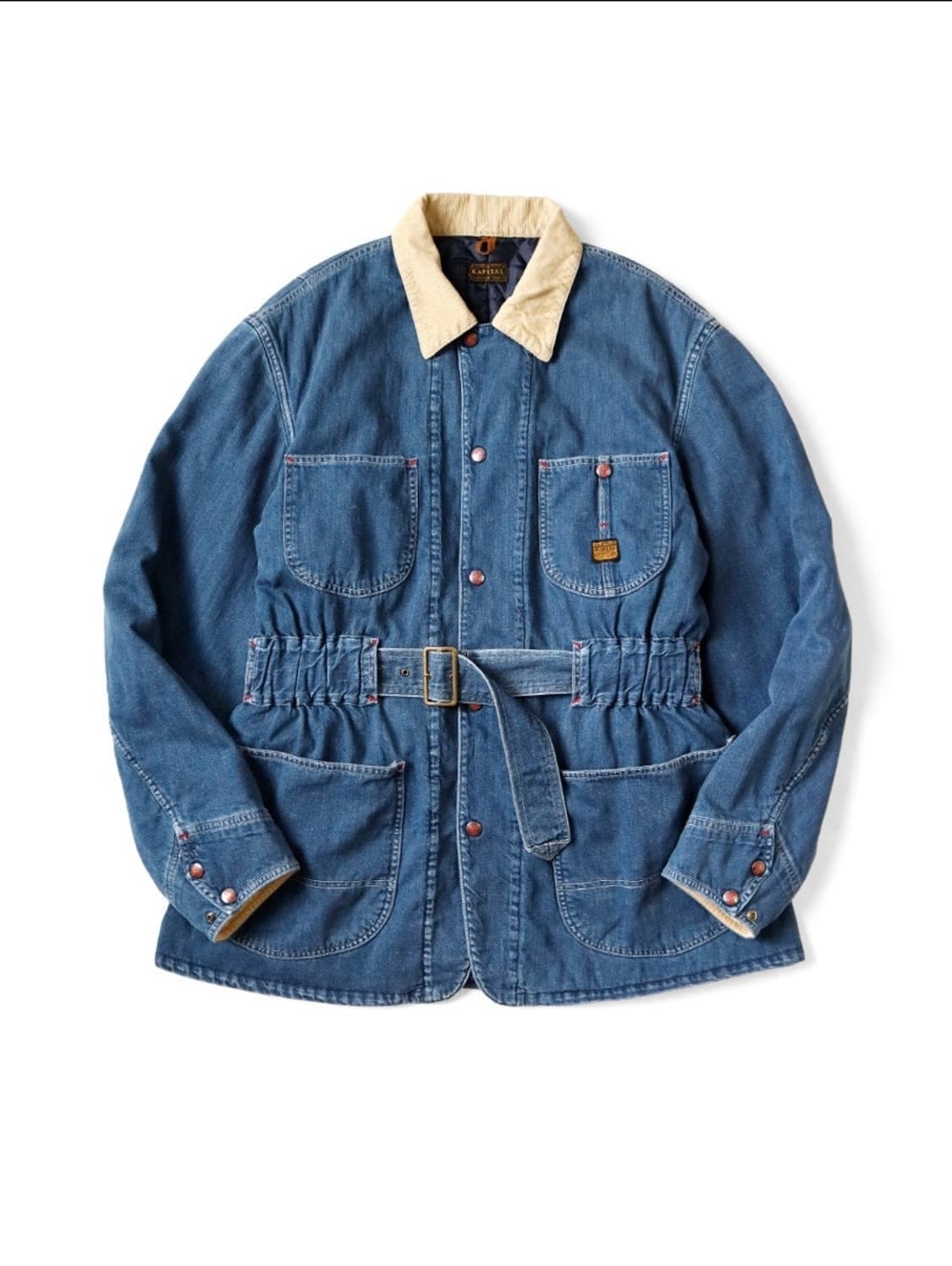 캐피탈 23F/W 8oz 프로펠러 커버올 데님자켓 L 정품 상품이미지5