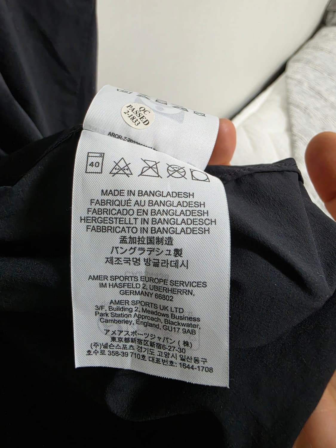 (L)아크테릭스 스쿼미시 후디 블랙  상품이미지5