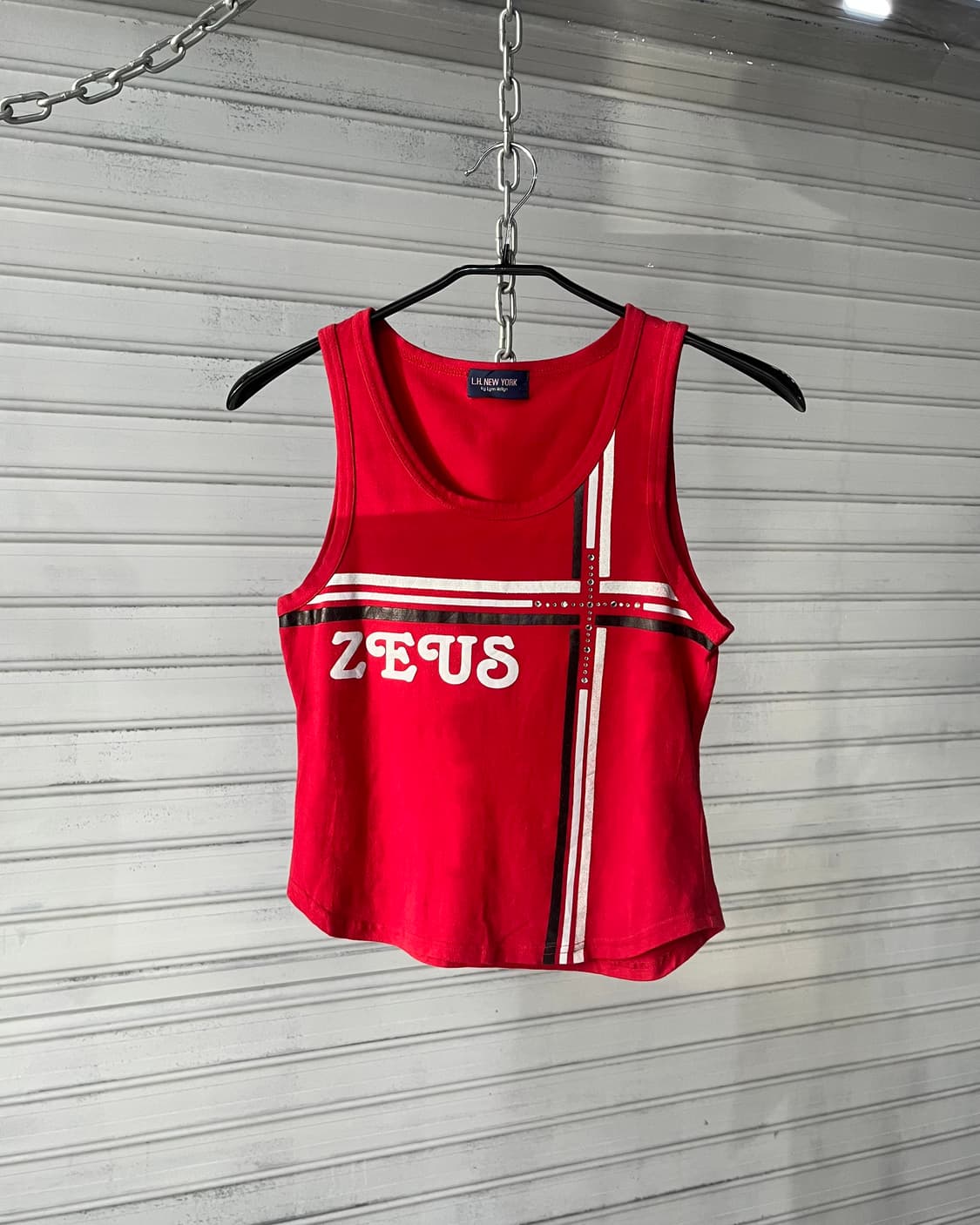 vtg cubic cross sleeveless 상품이미지2
