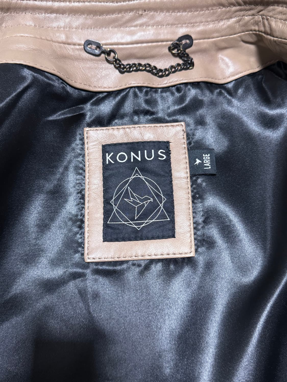 KONUS 가죽자켓 L 상품이미지3