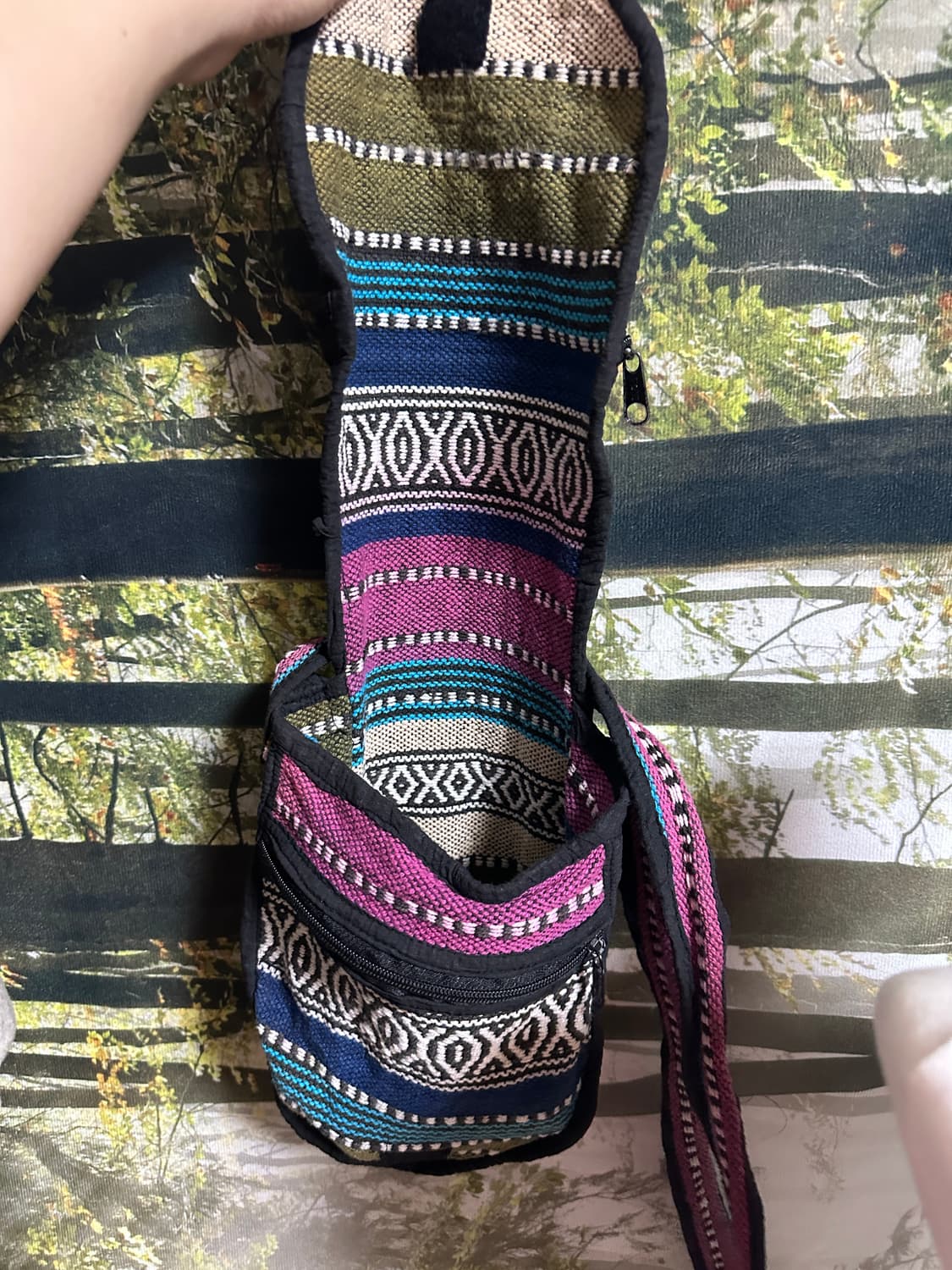 빈티지 히피 크로스백 에스닉 페이즐리 모리 모리걸 상품이미지6