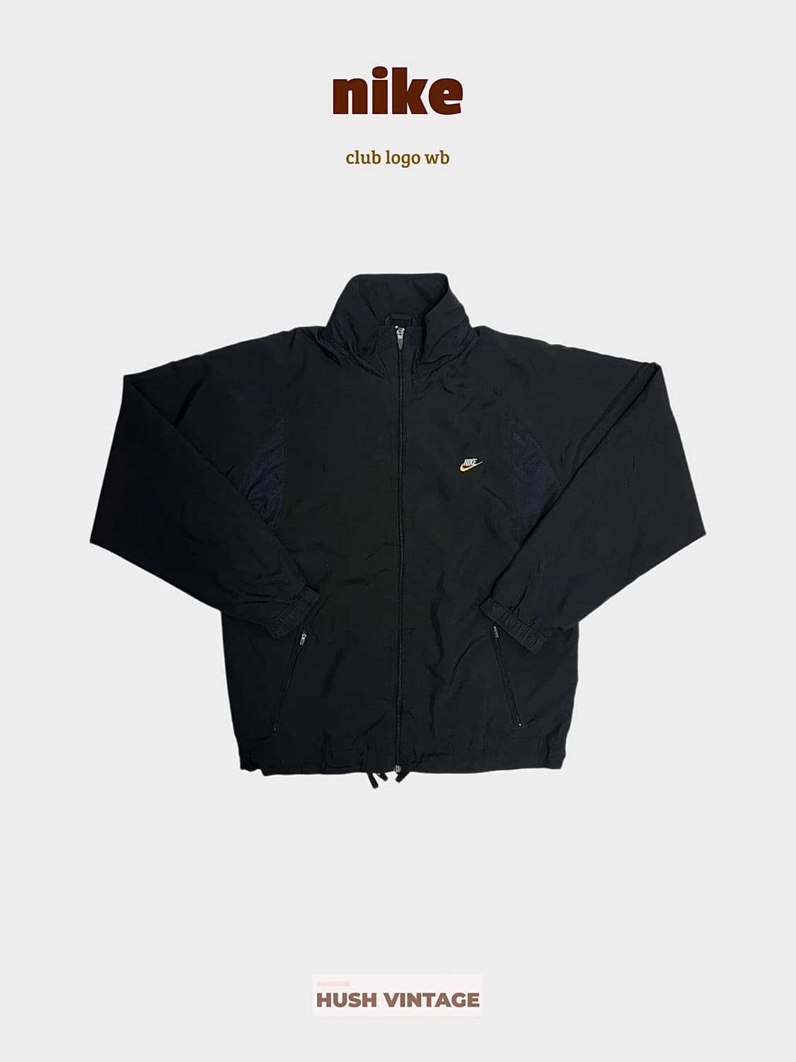 나이키 클럽 로고 올드스쿨 바람막이 상품이미지1