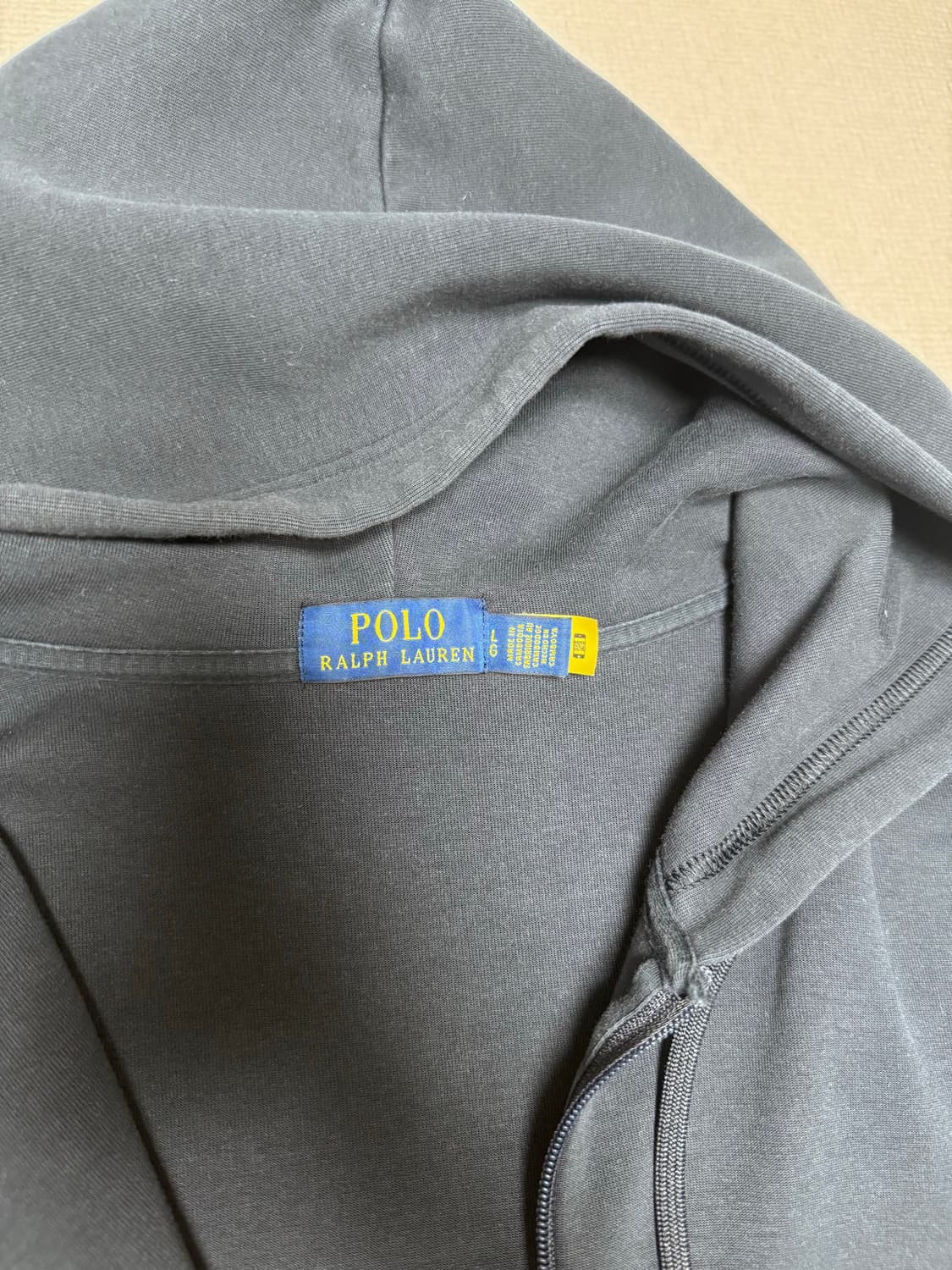 폴로 후드집업 L 상품이미지3