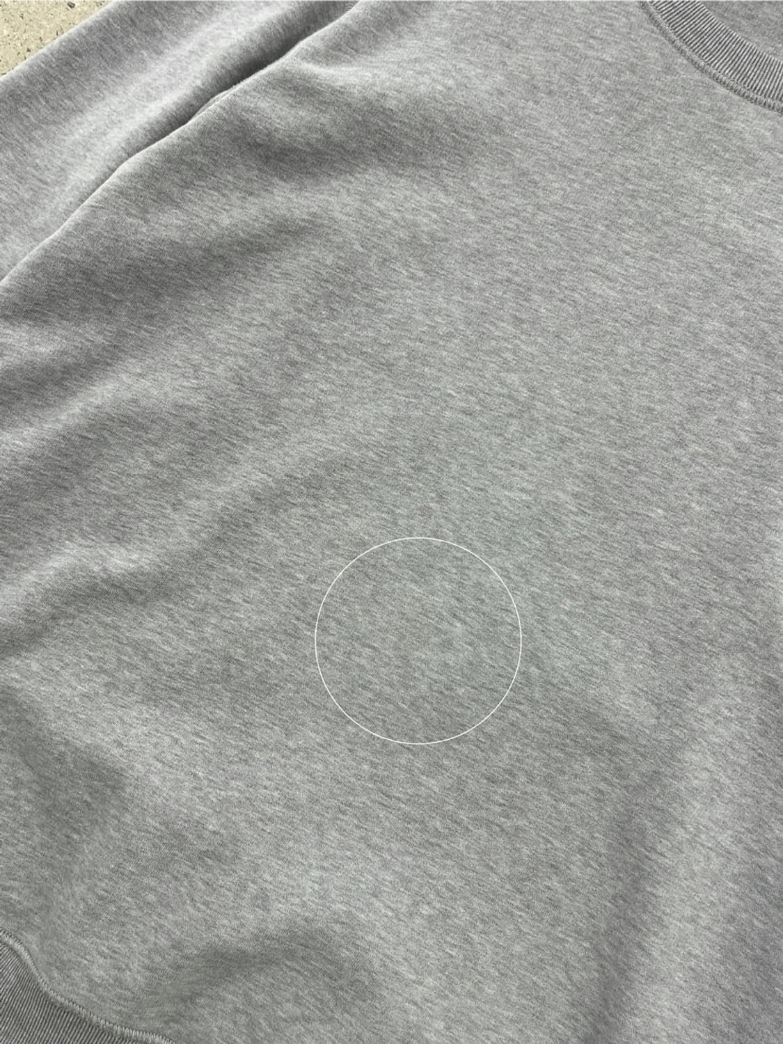 스톤아일랜드 와펜 멜란지그레이 맨투맨 상품이미지8