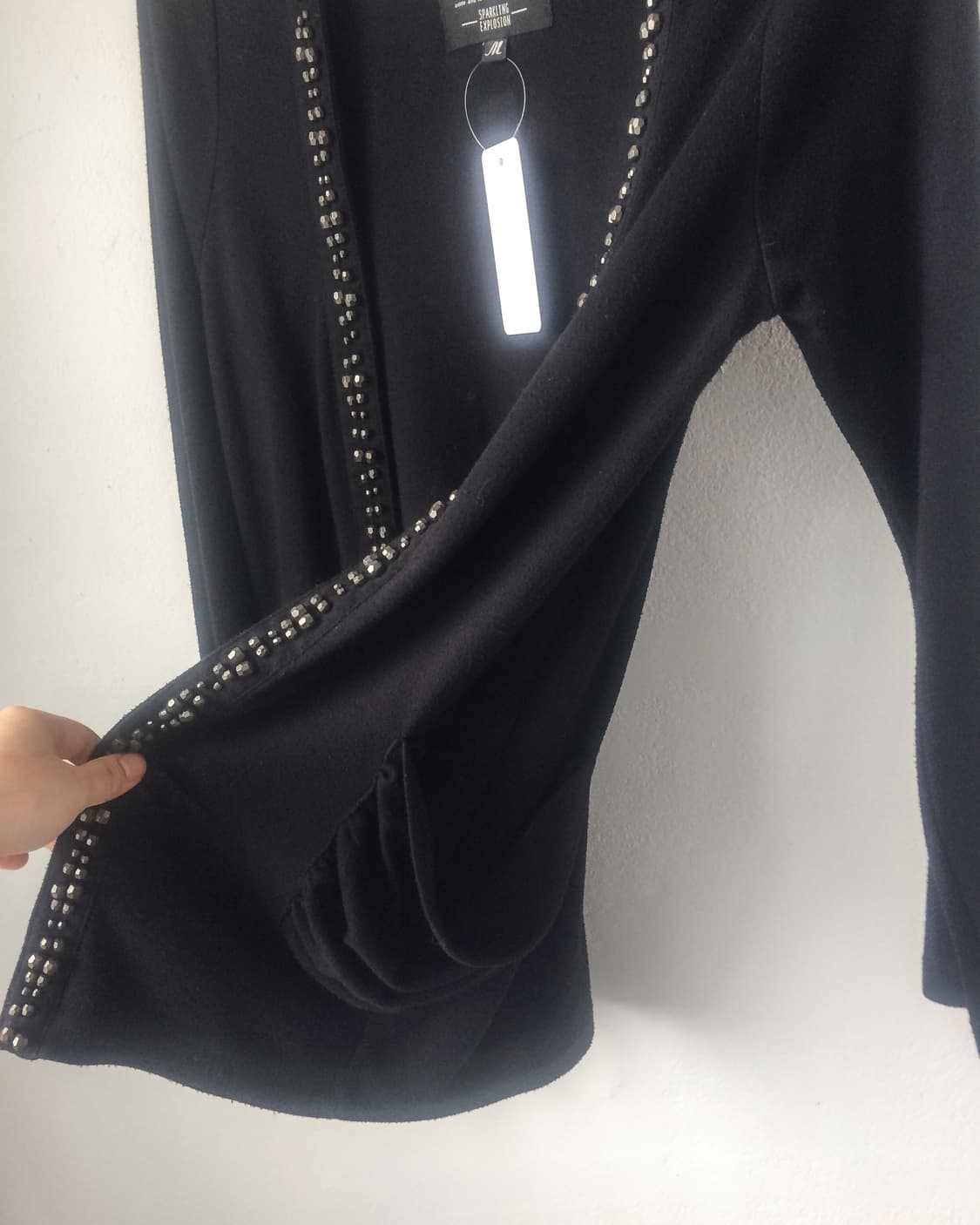 Dig deep beads point open cardigan 상품이미지2