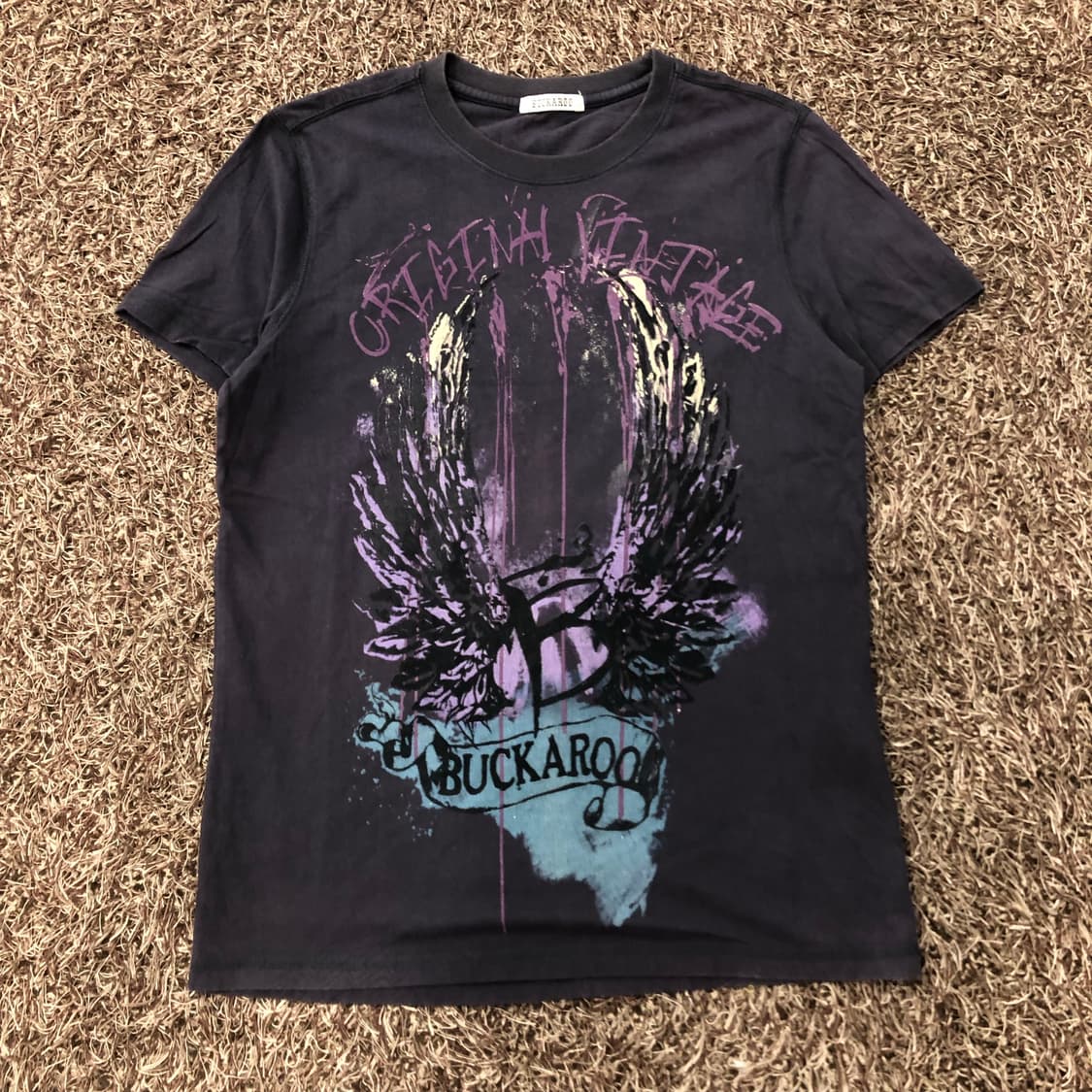 버커루 Y2K 오리엔탈 펑크 티셔츠 상품이미지1