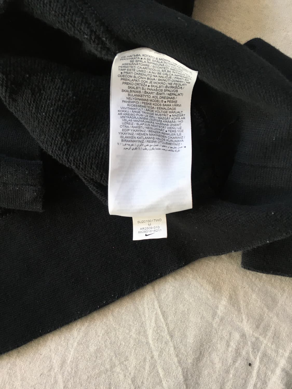 나이키 빅로고 배색 후드티 상품이미지6