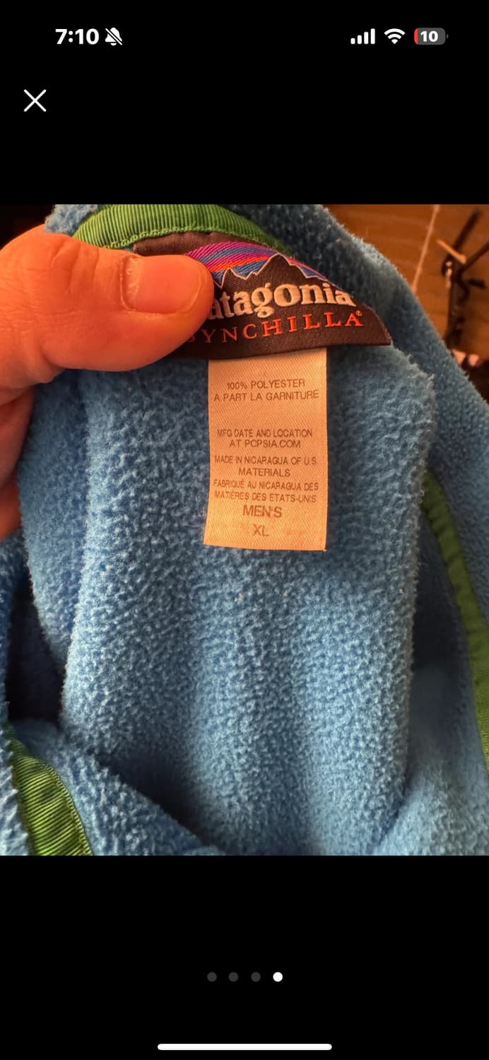 파타고니아 신칠라 블루 xl 상품이미지4