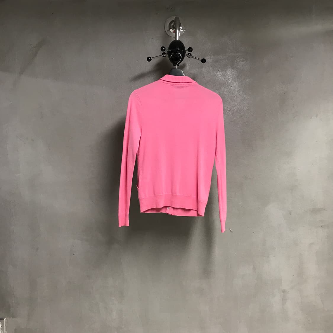폴로 랄프로렌 니트 집업 핑크 M(W) 상품이미지6