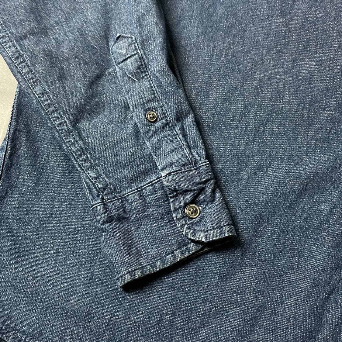 WRANGLER 랭글러 빈티지 코튼 데님 워크 셔츠 A00626 상품이미지5