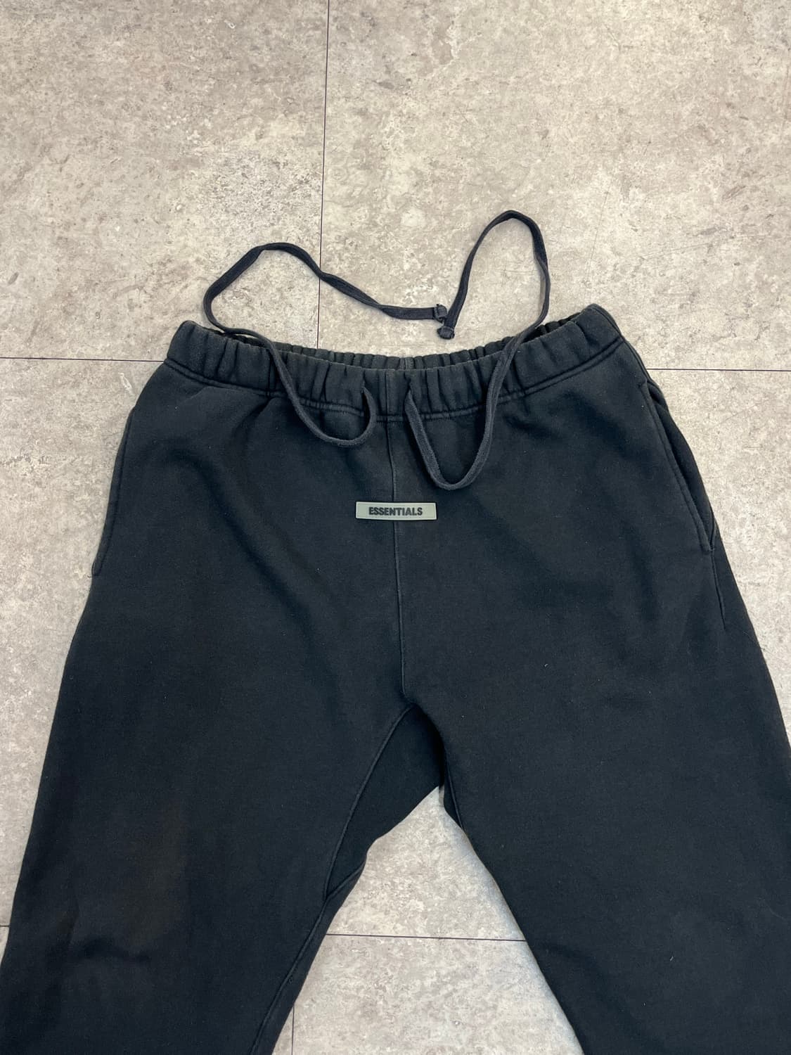 피어오브갓 에센셜 기모 스웻 조거 팬츠 차콜 M #csz3583  상품이미지5