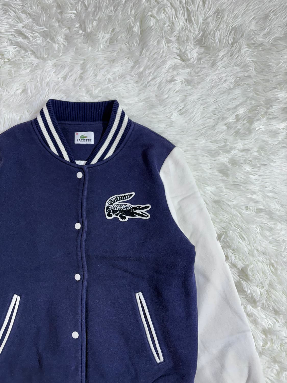 라코스테 코튼 빅로고 자켓  상품이미지5