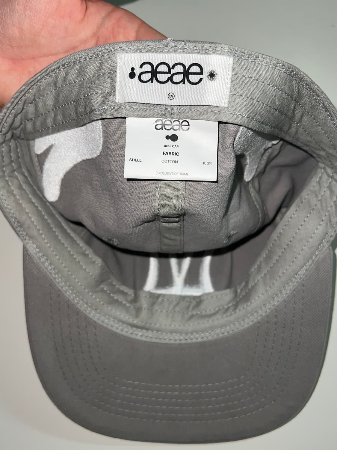 AE SYMBOL ANGEL WING CAP GREY  상품이미지6