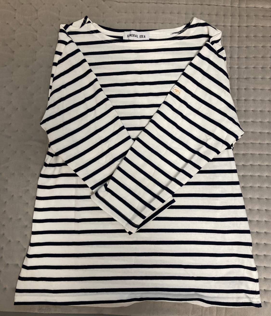 제너럴 아이디어 스트라이프 마린 롱슬리브 상품이미지1