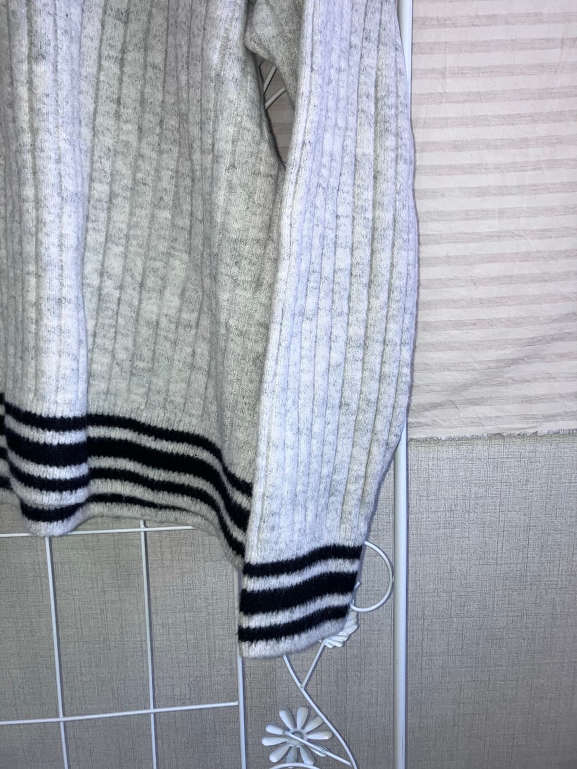 jpn vintage 멜란지 니트 y2k 스트릿 갸루 펑키 일본빈티지 상품이미지4