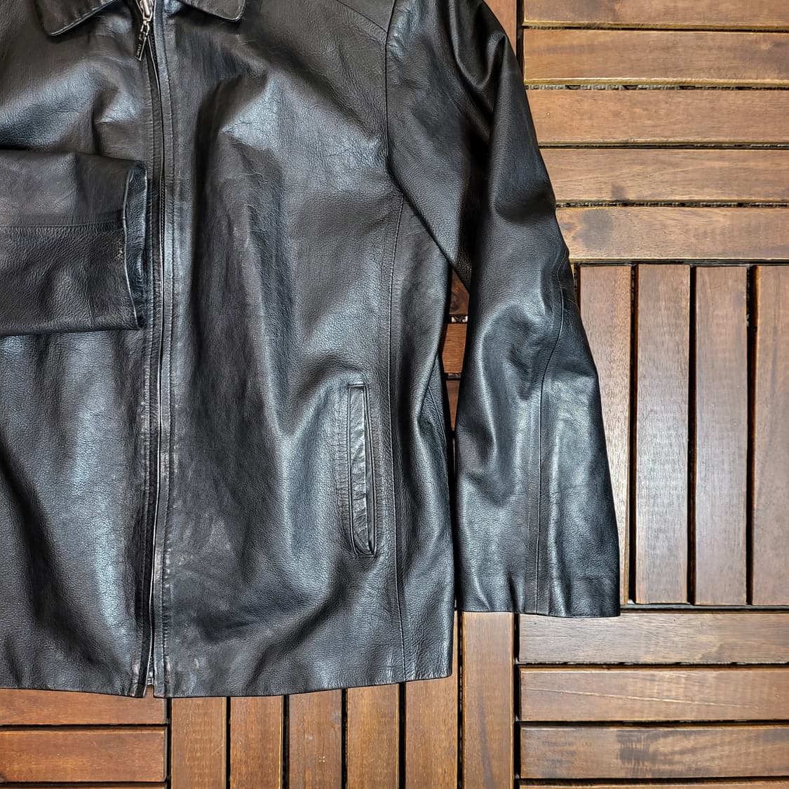 MARZO 레더 자켓 (100) 상품이미지4