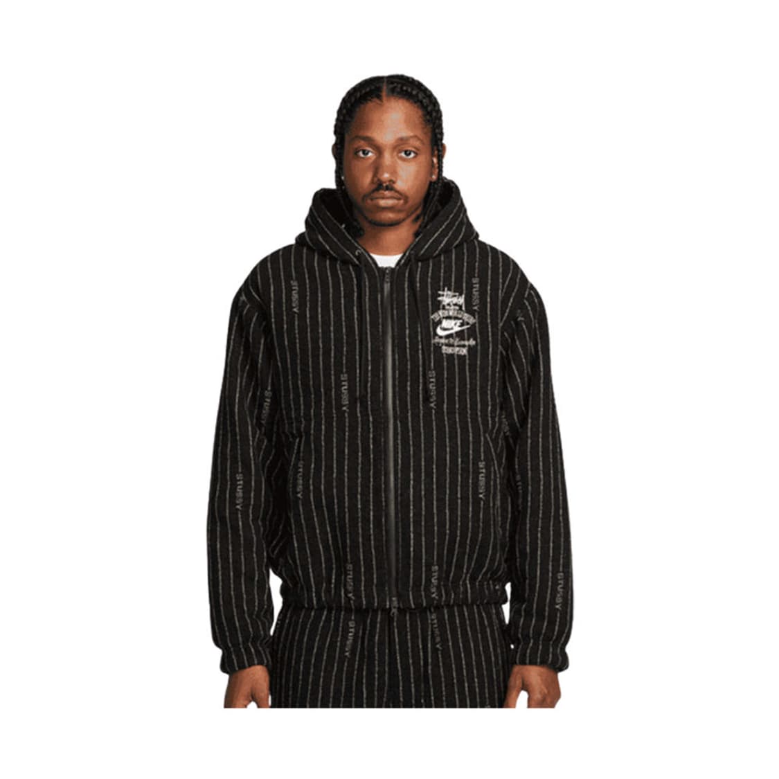스투시x나이키 23SS 스트라이프 울자켓  상품이미지2