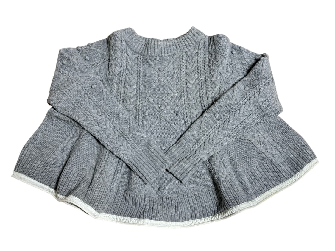 사카이 폼폼 플레어 니트 상품이미지1