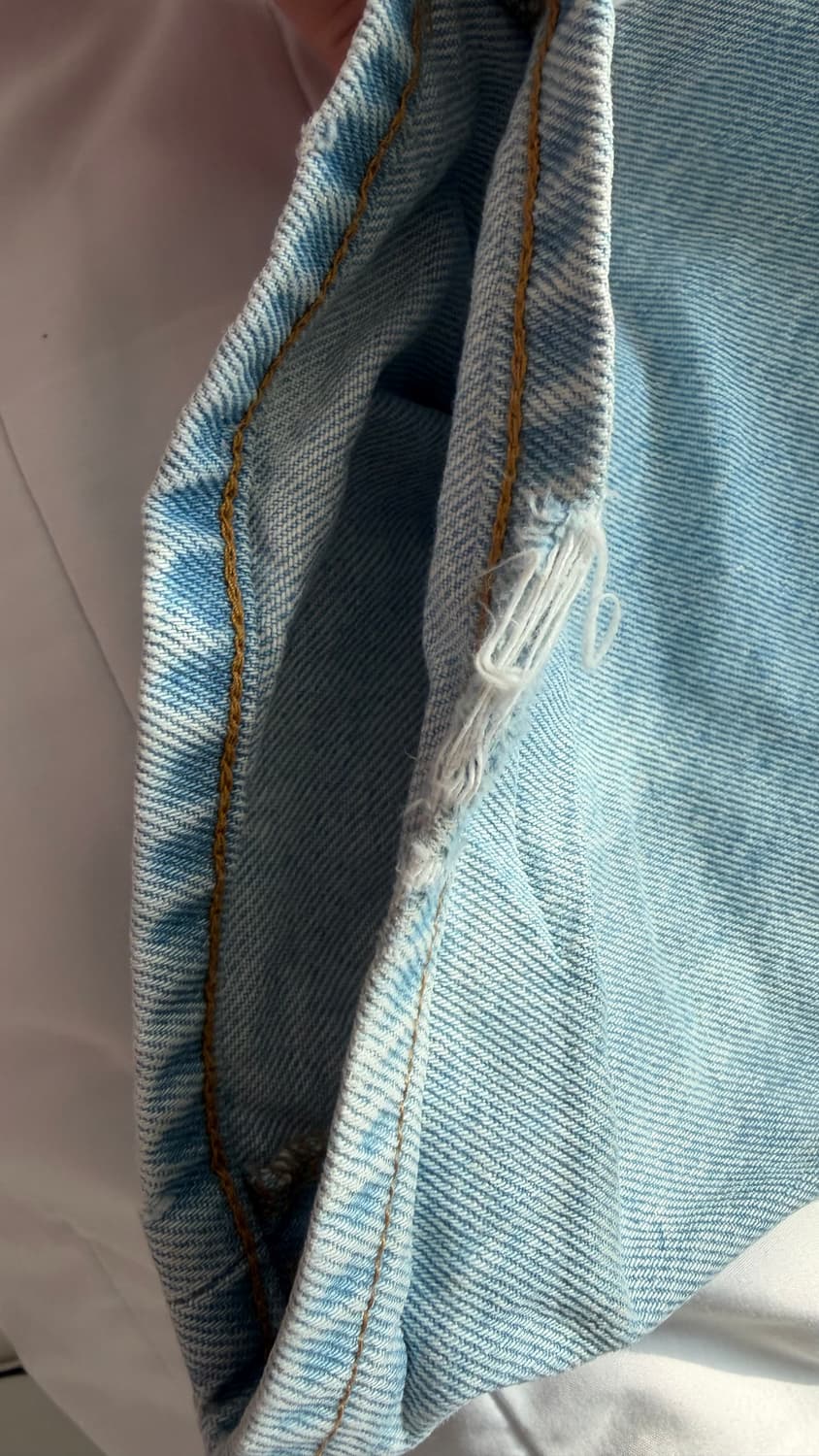 슈프림 레귤러 진 워시드 블루 23FW 34 상품이미지7