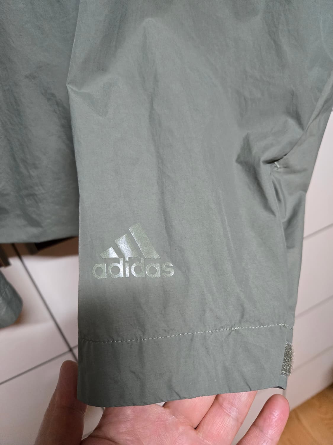 아디다스 M 테크 카키 아노락(L사이즈) 상품이미지3