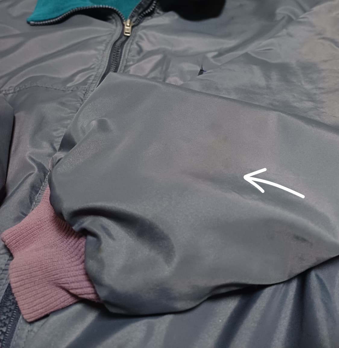 🇺🇸 파타고니아 쉘드 신칠라 봄버 자켓 - 그레이 상품이미지9