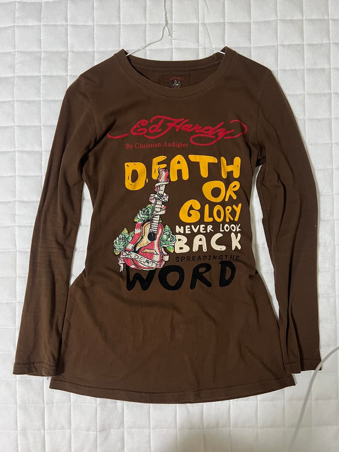 에드 하디 Ed Hardy 브라운 롱슬리브 상품이미지1
