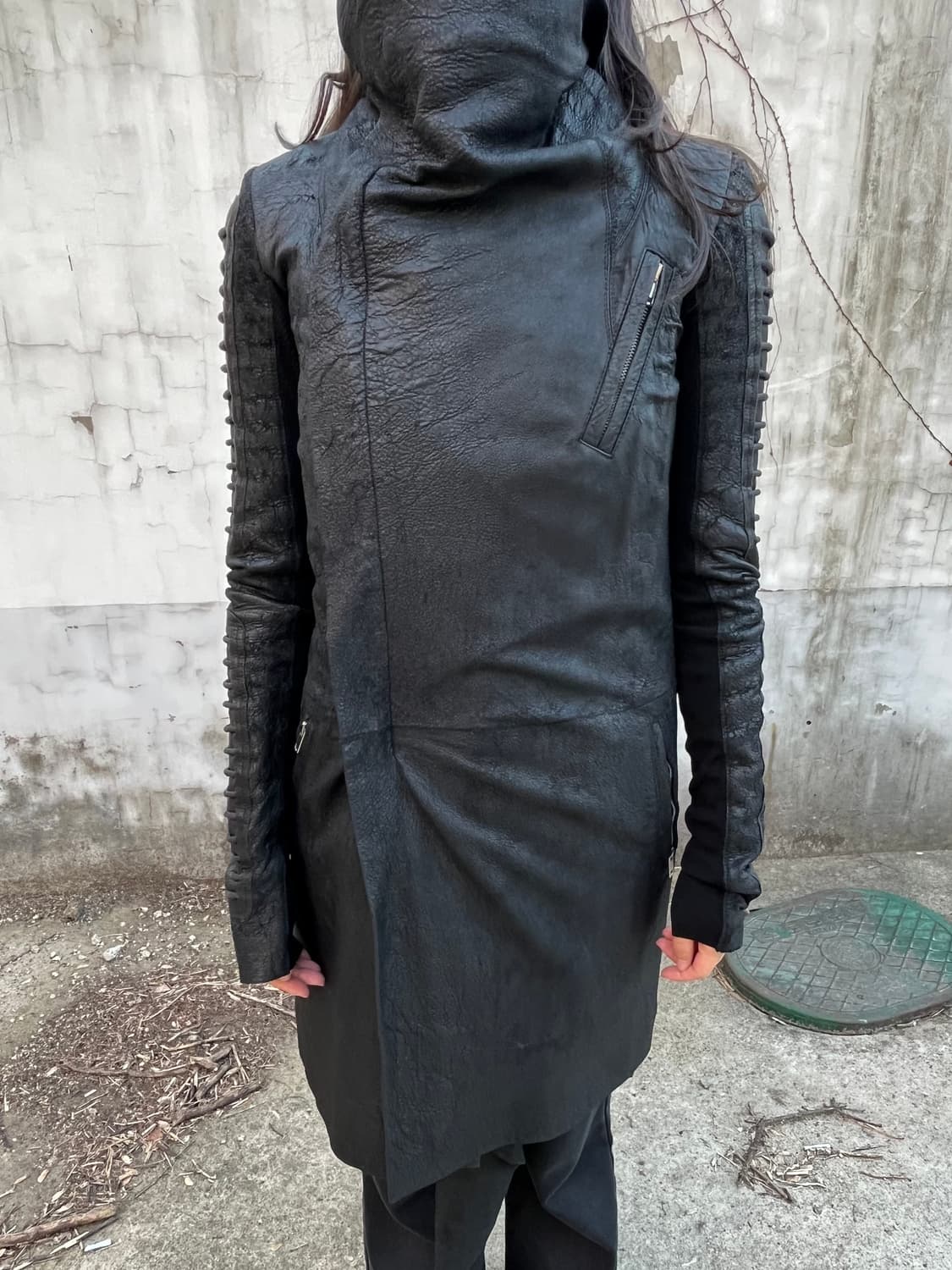 (Archive) Rick Owens Leather Coat 상품이미지5