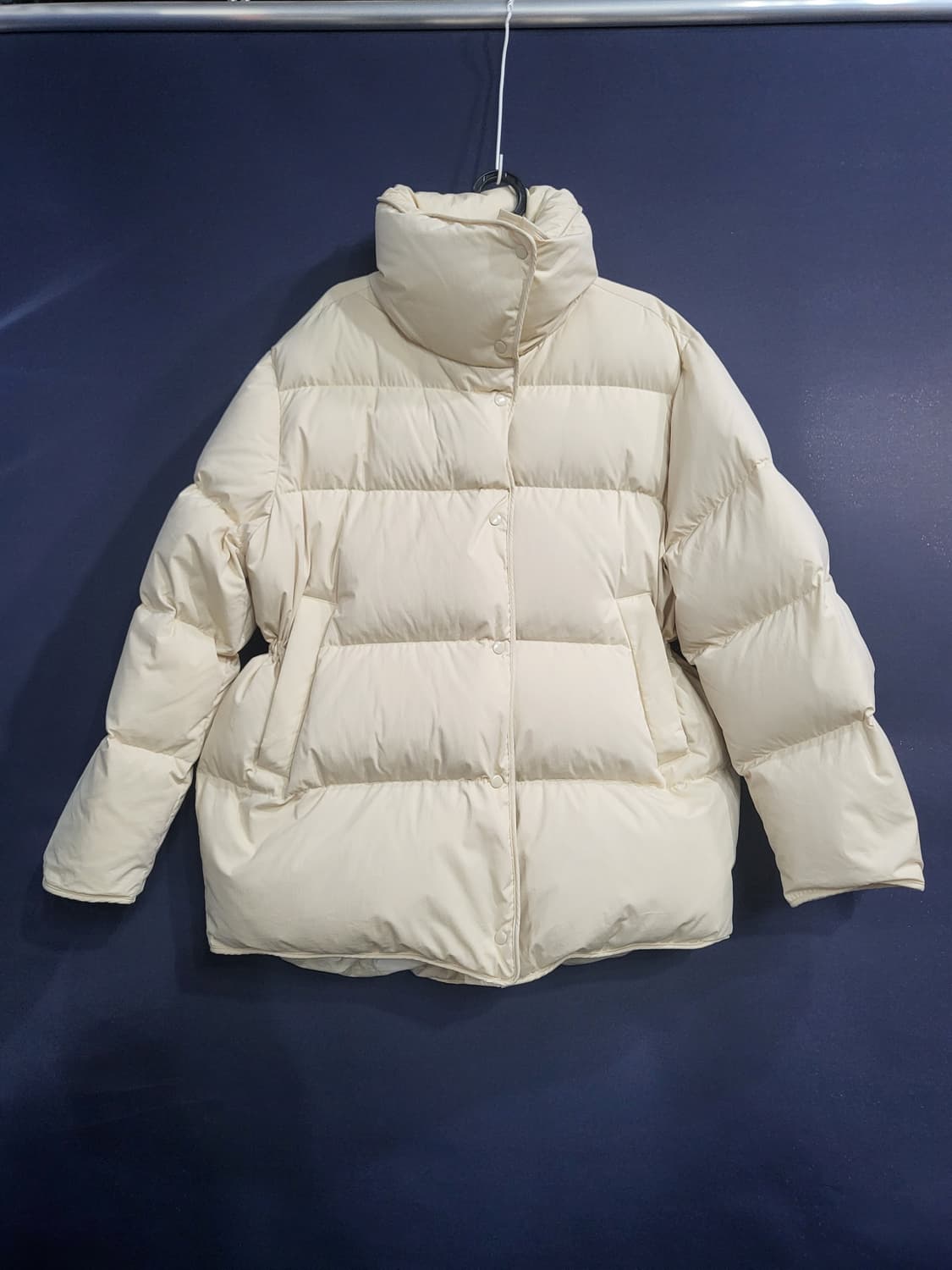 리플레인 장도연 넥 덕다운패딩 오버핏 상품이미지1