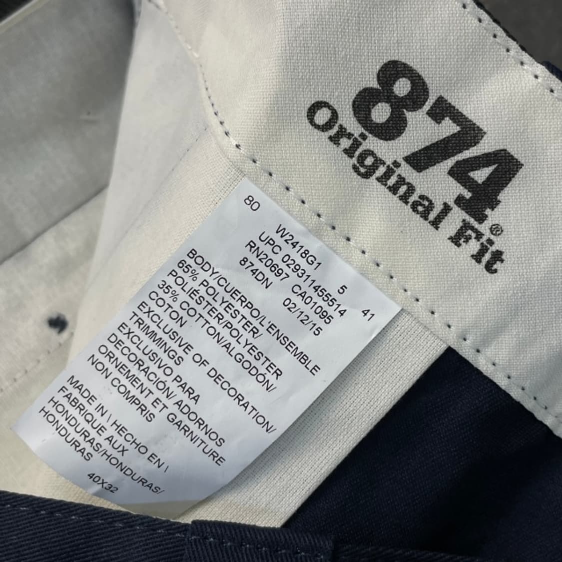 (새상품) 40 디키즈 874 치노팬츠 상품이미지4