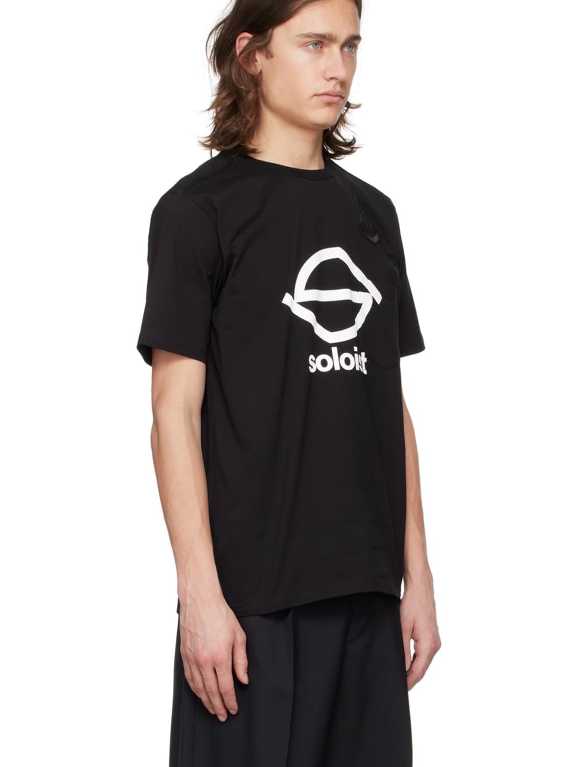 타카히로미야시타 더 솔로이스트 블랙 엠블럼 티셔츠 상품이미지2